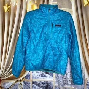 Patagonia half zip puffer jacket size XS
